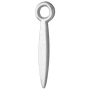 Pendente a punta 15,5 x 3,5 mm - Argento 925 x1
