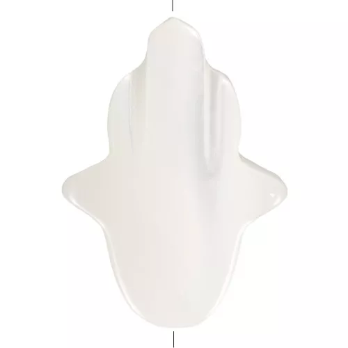 Mano di Fatima in madreperla 16.5x12 mm Naturale x1