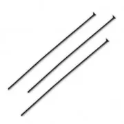 Chiodino testa piatta 45x0,7 mm Nero x10