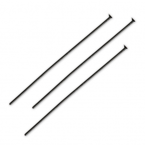 Chiodino testa piatta 45x0,7 mm Nero x10