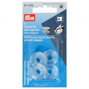 Bobine in plastica per macchina da cucire 20x10.5 cm x4