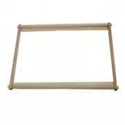 Quadro rettangolare in legno per Ricamo tappezzeria e Punch Needle - 40x60 cm