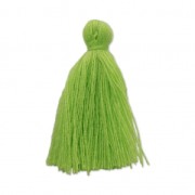 Pompon imitazione cotone 27-30 mm Lime x1|raw }}