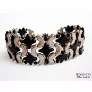 Perline di vetro Star Bead Perles & Co 11x11 mm Labrador x30