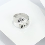 Fustella per goffratura ImpressArt - 6 mm - Infinito con cuore x1