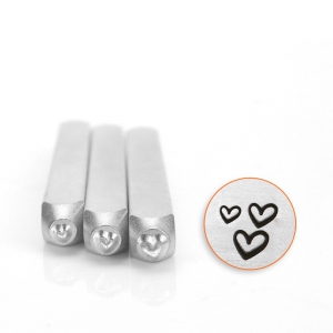 Punzoni ImpressArt - 1.5 / 2 / 3 mm - Cuore x3