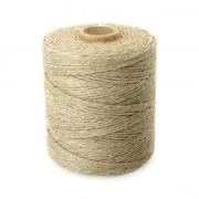 Filo di lino 2 mm Naturel x 400 gr