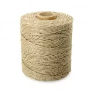 Filo di lino 2.5 mm Naturale x 400 gr