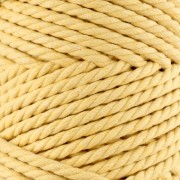 Cordone per creazioni in macramè 5 mm Giallo x 50m