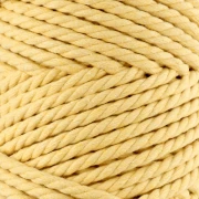 Cordone per creazioni in macramè 5 mm Giallo x 50m