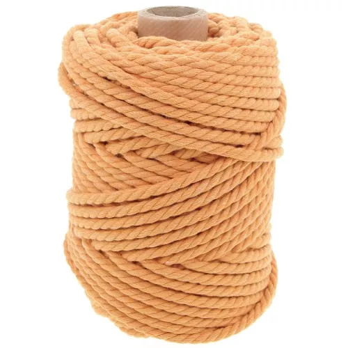 Cordone per creazioni in macramè 5 mm Mostarda x 50m