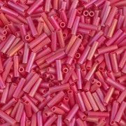 Bugles Miyuki mm. 6 BGL-408FR - Mat Opaque Red AB x10g