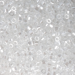 Miyuki Delica 11/0 Hex Cut DBC0050 - Crystal Luster