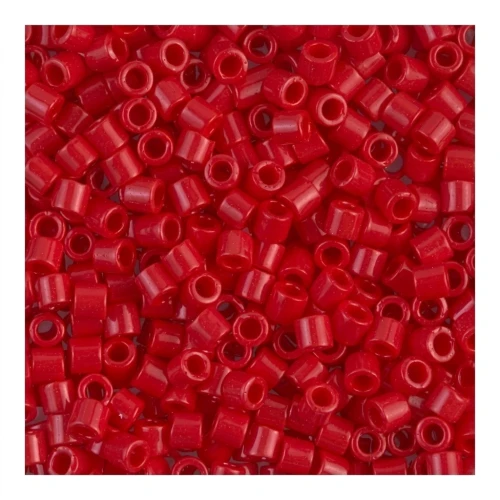 Miyuki Delica 8/0 DBL0723 - Opaque Red x8g