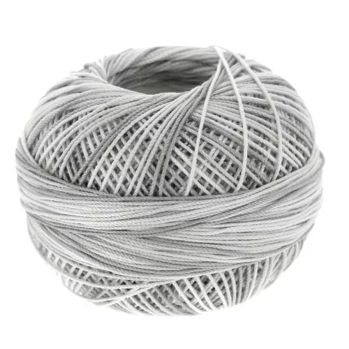Filo di cotone Lizbeth taglia 10 Argenté n°190 x111m
