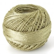 Filo in poliestere  Liz Metallic taglia 20 Polvere dorata n°327 x146m|raw }}