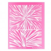 Silk Screen Helen Breil per pasta polimerica 95x130 mm - Radiating Rays|raw }}