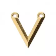 Distanziatore 2 anellini 17x16 mm dorato x1