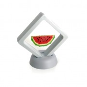 Espositore 3D per creazioni in Miyuki o altri oggetti 7.5x7.5cm - Bianco|raw }}