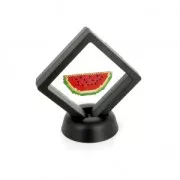 Espositore 3D per creazioni in Miyuki o altri oggetti 7x7cm- Nero