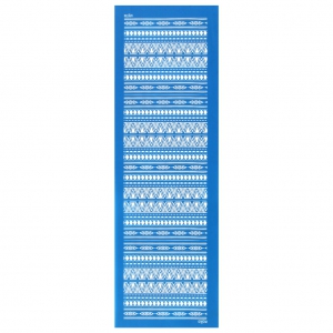 Silk Screen Moiko per bracciale 26.5x8.5 cm - Stile azteco 7.38