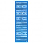 Silk Screen Moiko per bracciale 26.5x8.5 cm - Stile azteco 7.36|raw }}