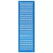 Silk Screen Moiko per bracciale 26.5x8.5 cm - Stile azteco 7.36