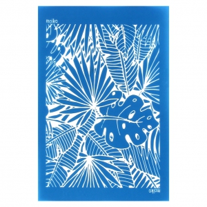 Silk Screen Moiko per pasta polimerica 74x105 mm : Jungle