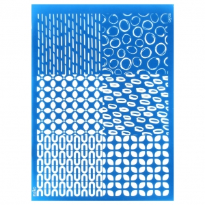 Silk Screen Moiko per pasta polimerica - Combo - Rétro