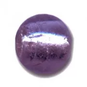 Tonde Foglia Argento mm. 8 Dark Alexandrite x10