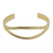 Bracciale da personalizzare 20x150 mm in ottone grezzo x1