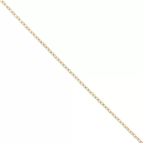 Catena 1,6 mm Placcato oro 3 micron x50 Forzatina