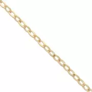 Catena 1,6 mm Placcato oro 3 micron x50 Forzatina