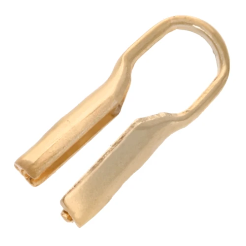 Terminale per cordone 1.3 mm - Placcato oro 3 microns x1