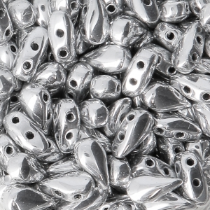 Perline in vetro DropDuo® 2 fori 3x6 mm Labrador x50