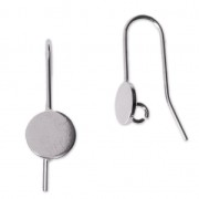 Anezus Kit 1900 Pezzi Per Creazione Orecchini | Ganci, Anelli 4-5mm E Gommini In 6 Colori Assortiti, Accessori Bigiotteria