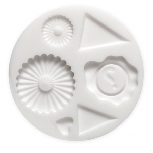 Mini stampo silicone per pasta polimerica e pasta di metallo Decorazione