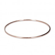Bracciale sottile 68 mm in bronzo blaccato Oro rosa 3 microns|raw }}