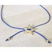 Bottone cuore liscio 12x10 mm dorato con oro fino x1