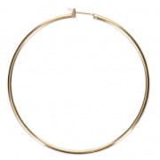 Orecchini in metallo da decorare 60x1.9mm Dorato con oro fino x2|raw }}