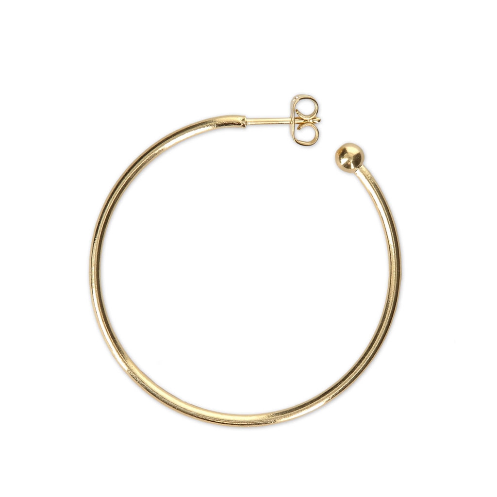 Orecchini A Perno Donna Oro Giallo 9K Con Pallina 4mm E Farfalline 3mm