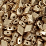 Mini Diamonduo 2-hole 4x6 mm Gold Mat x5g|raw }}