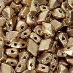 Mini Diamonduo 2-hole 4x6 mm Gold Mat x5g