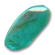 Rettangolo irregolare mm. 46x20 chalk dark mint|raw }}