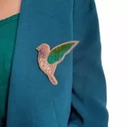 Canutiglia liscia  per ricamo - per spille & bijoux ricamati 1 mm Rose Gold