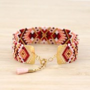 Terminali per tessitura di perline Perles & co 18 mm oro rosa