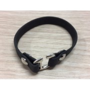 Chiusura da avvitare 8 mm per laccetto 10 mm Placcatura Argento Antico x2