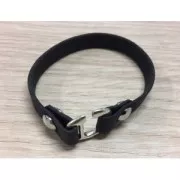 Chiusura da avvitare 8 mm per laccetto 10 mm Placcatura Argento Antico x2