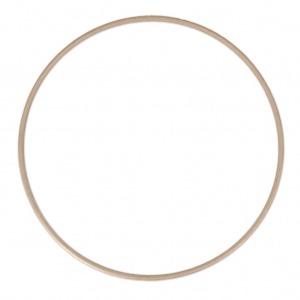 Cerchio di legno per acchiappasogni e decorazione 30 cm x1