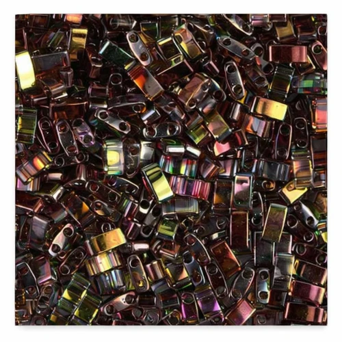 Miyuki Half Tila Beads 5x2.3x1.9 mm HTL-4573 - Magic Wine x10g